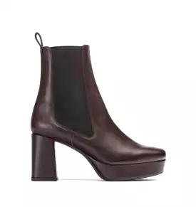 Marlow Ankle Boots, Chocolate