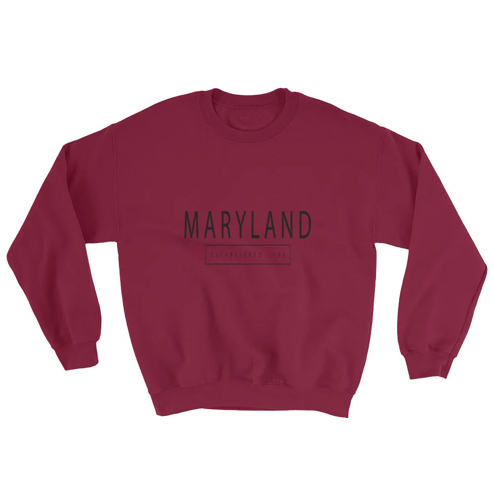 Maryland - Crewneck Sweatshirt - Established