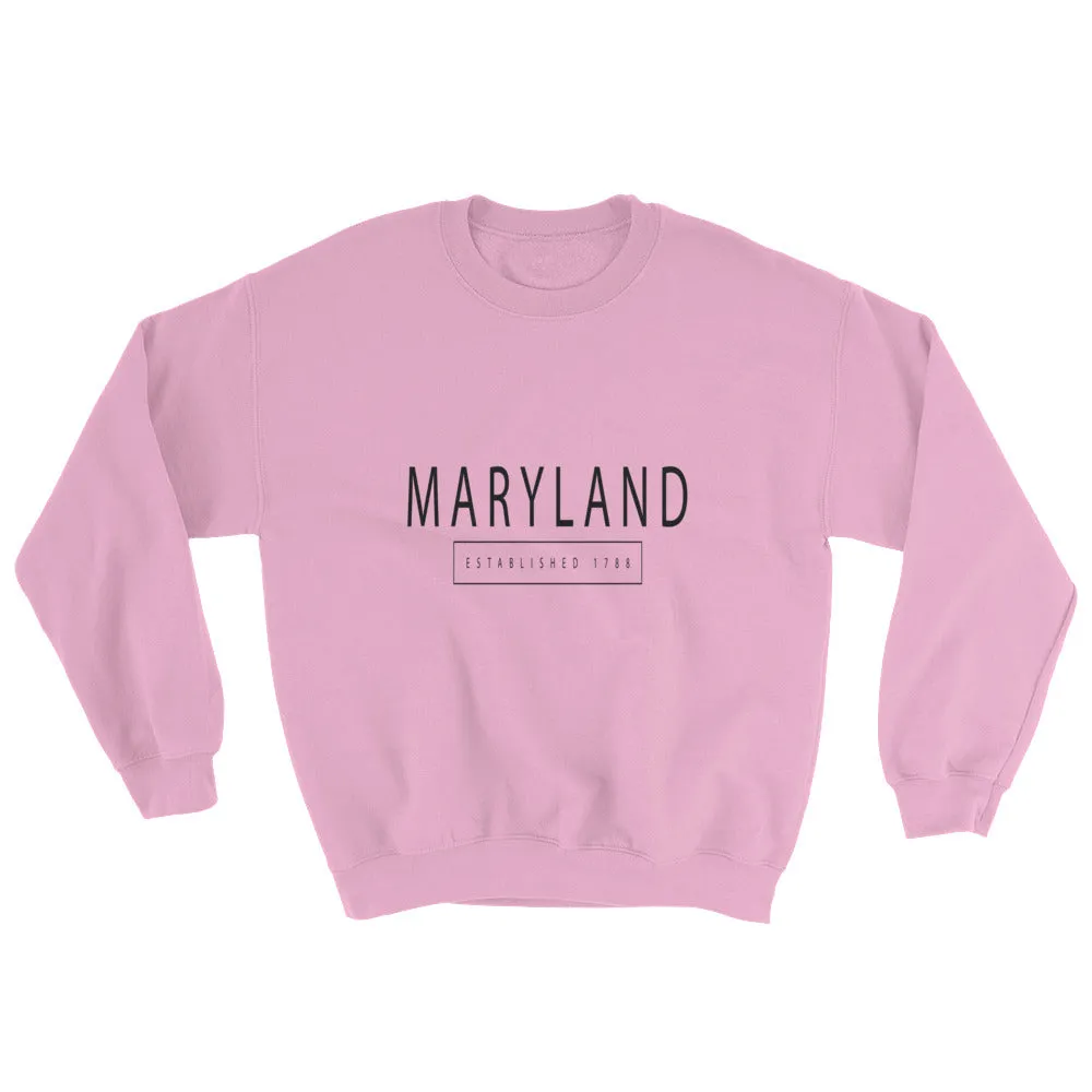 Maryland - Crewneck Sweatshirt - Established