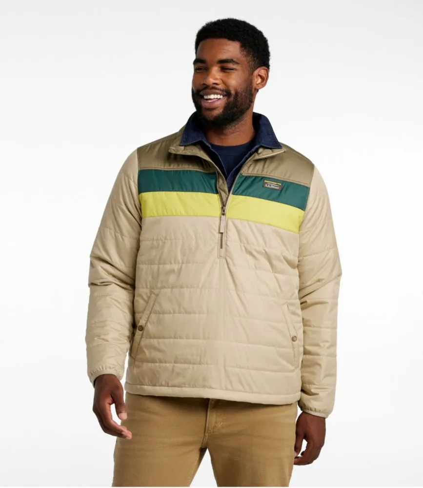 Men's Mountain Classic Puffer Pullover, Colorblock