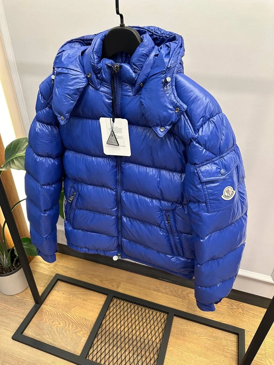 Moncler Maya Short Down Jacket 'BLUE'