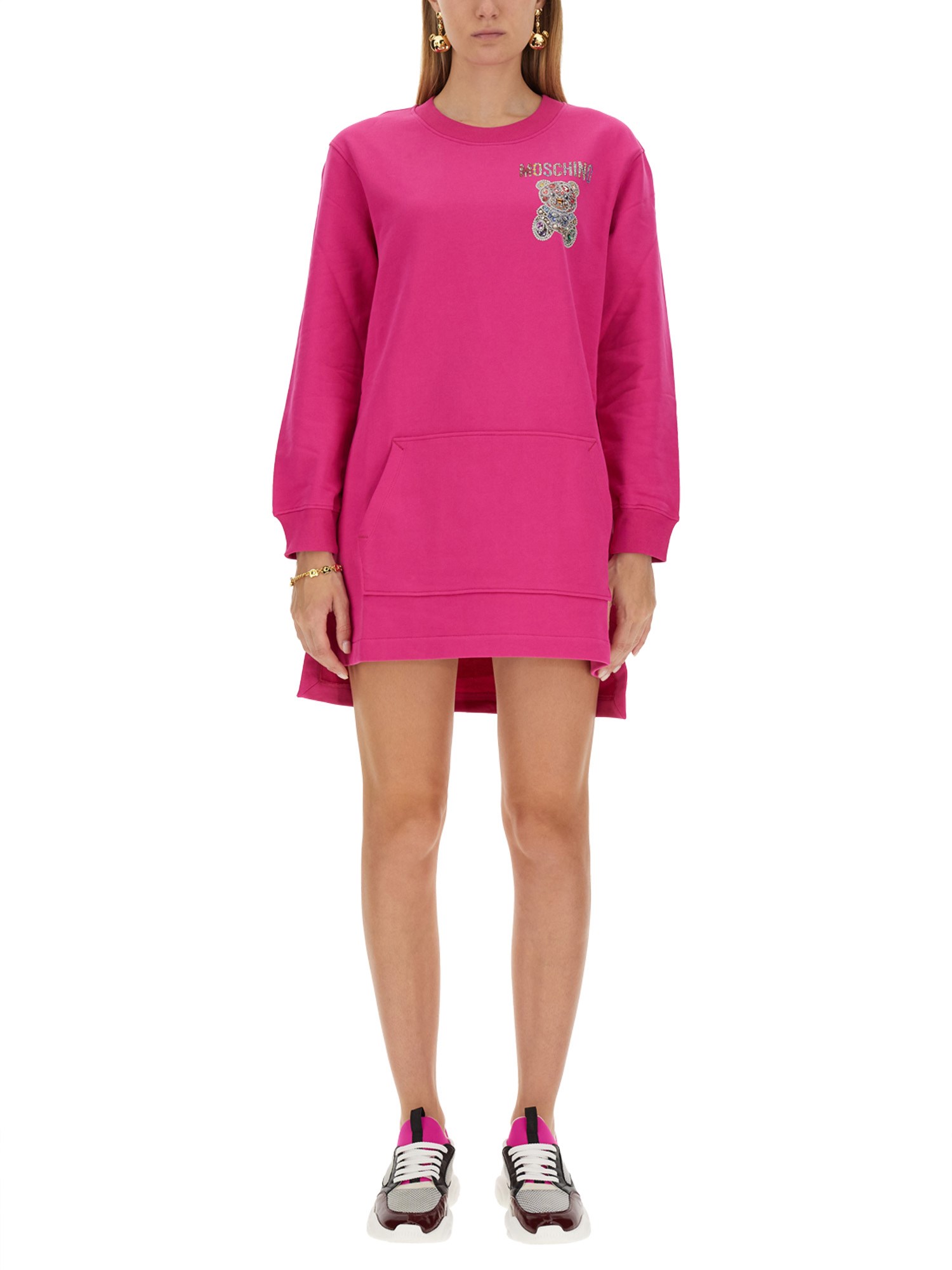 MOSCHINO    COTTON KNIT DRESS