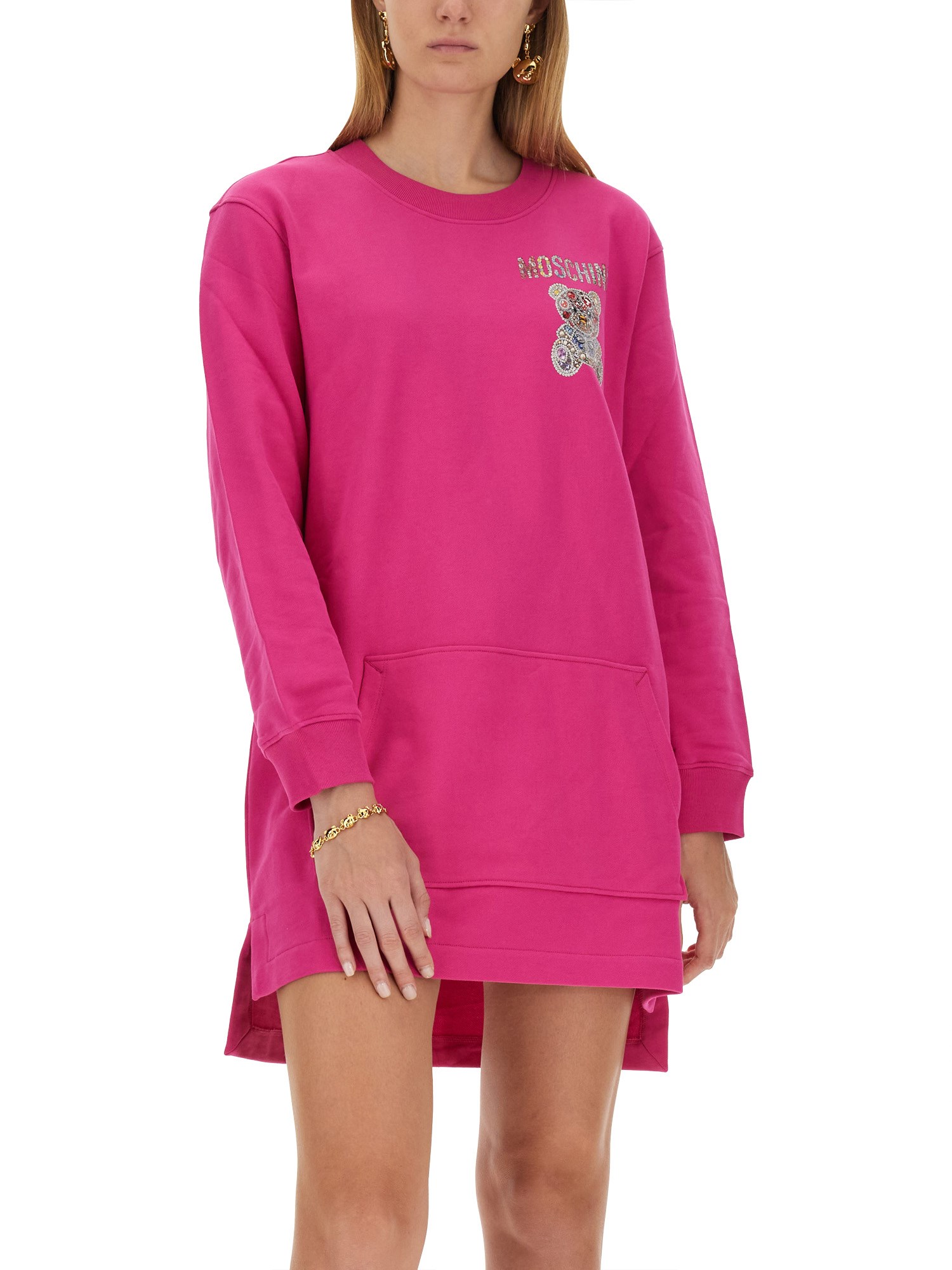 MOSCHINO    COTTON KNIT DRESS