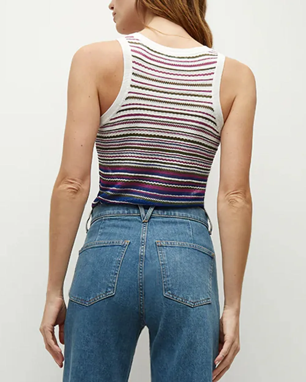 Multicolor Knit Nabella Tank