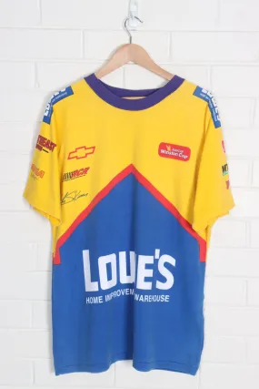 NASCAR Lowes Racing Mike Skinner Autograph All Over USA Made Tee (XL)