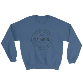 New Hampshire - Crewneck Sweatshirt - Latitude & Longitude