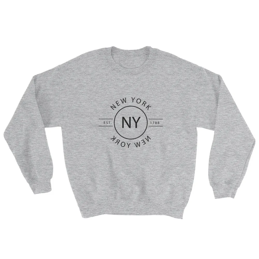 New York - Crewneck Sweatshirt - Reflections