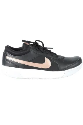 NIKE BLACK COURT LITE MESH SNEAKERS UK 5.5 US 8 EU 39