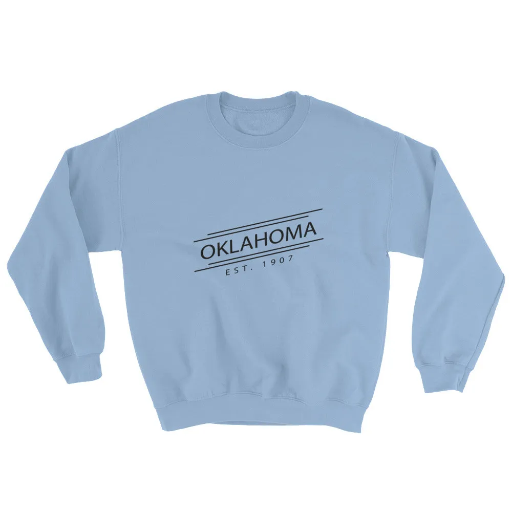 Oklahoma - Crewneck Sweatshirt - Established