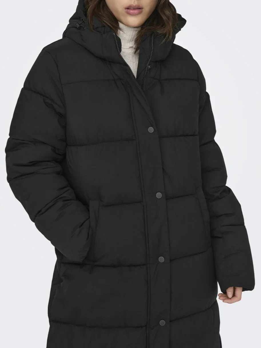 ONLY Piper Long Hooded Puffer Jacket