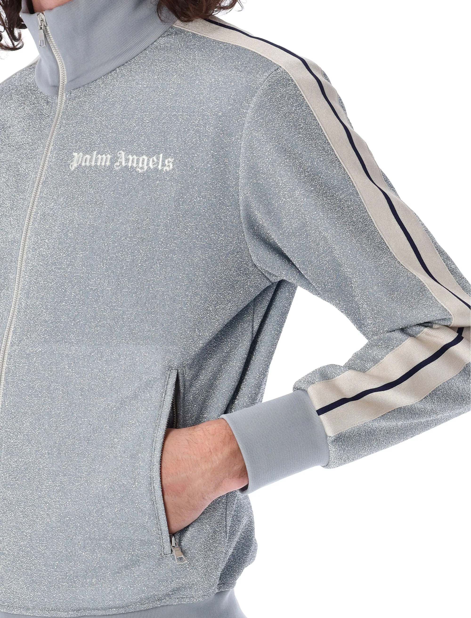 Palm Angels Zip-Up Track Jacket