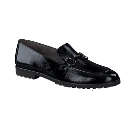 PAUL GREEN 1027 Black Patent Leather Loafer