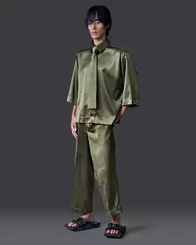 Pesak Shirt Pants (Olive)