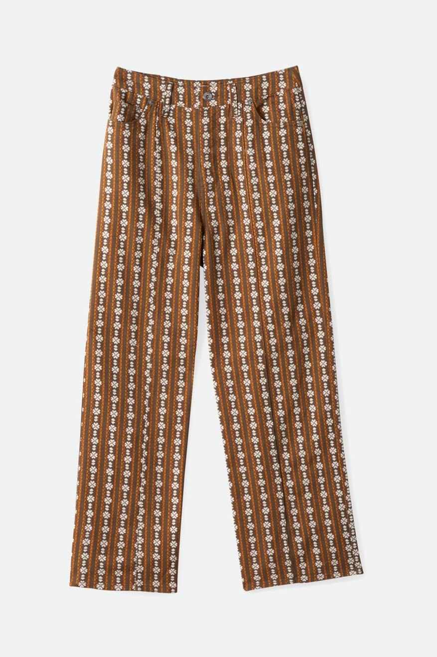 Providence Wide Leg Pant - Twig