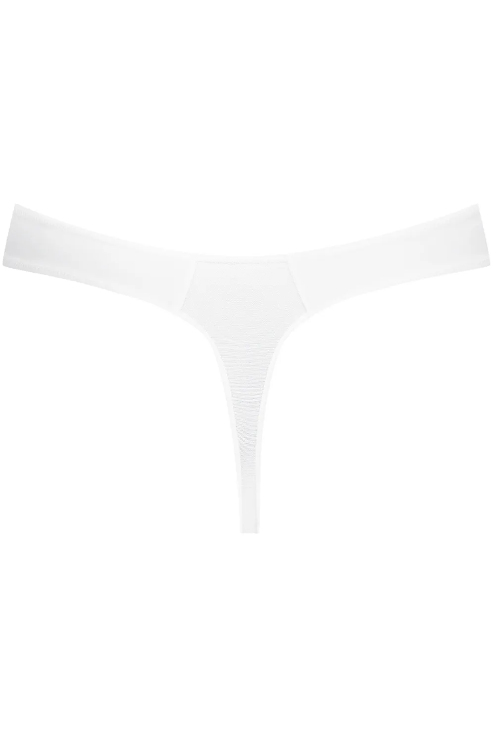 Pure Tentation White High Rise Thong