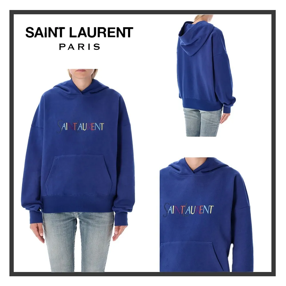 Saint Laurent  |Logo Hoodies & Sweatshirts