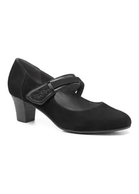 Samba Black Formal Shoes by Hotter | Look Again