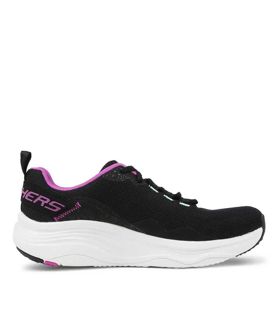 SKECHERS D'lux Fitness Black Multi Mesh Sneakers