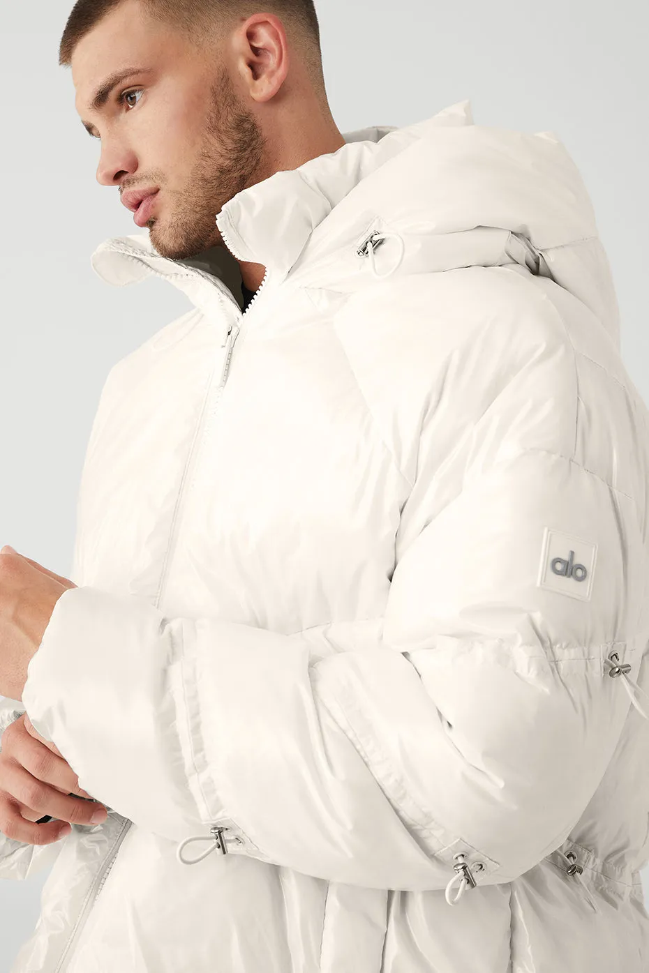 Stunner Puffer Jacket - Ivory