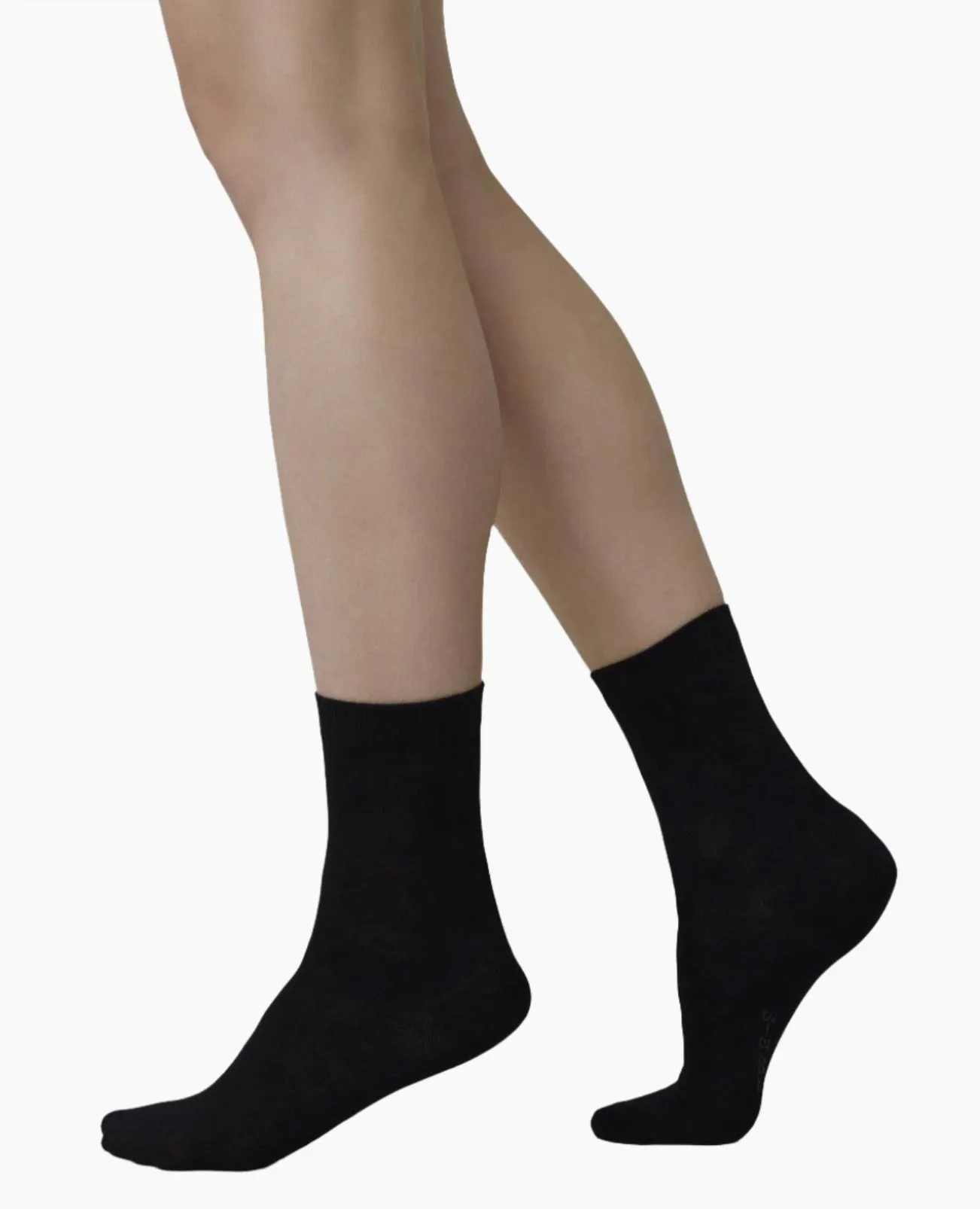 Swedish Stockings Johanna Wool Socks Black