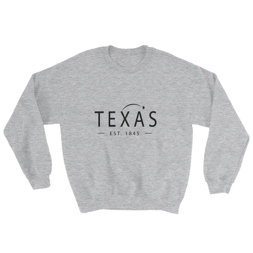 Texas - Crewneck Sweatshirt - Established