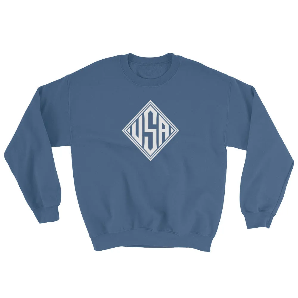 USA Designs - Crewneck Sweatshirt - Diamond