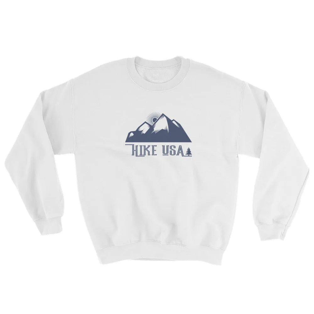 USA Designs - Crewneck Sweatshirt - Hike USA