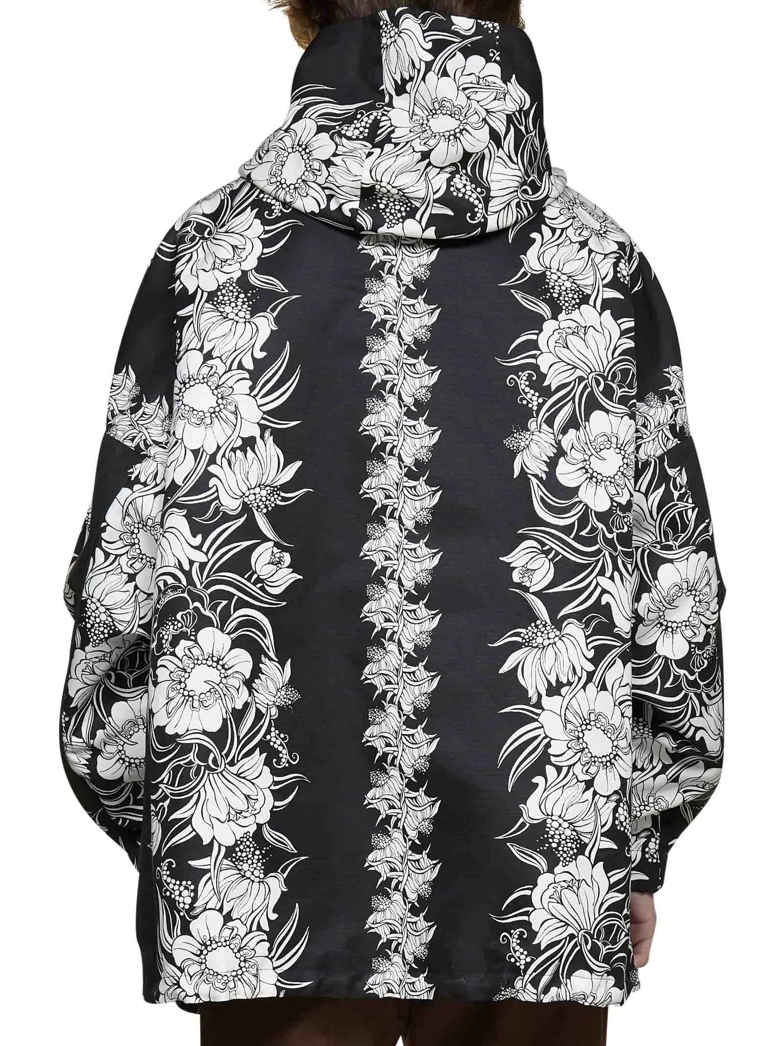 Valentino Graphic Printed Long-Sleeved Jacket