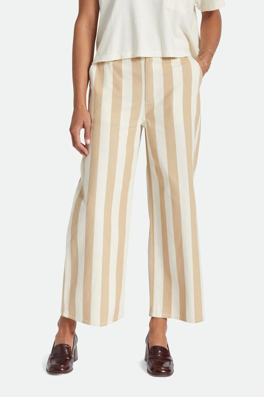 Victory Wide Leg Pant - Sand