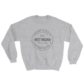 West Virginia - Crewneck Sweatshirt - Latitude & Longitude