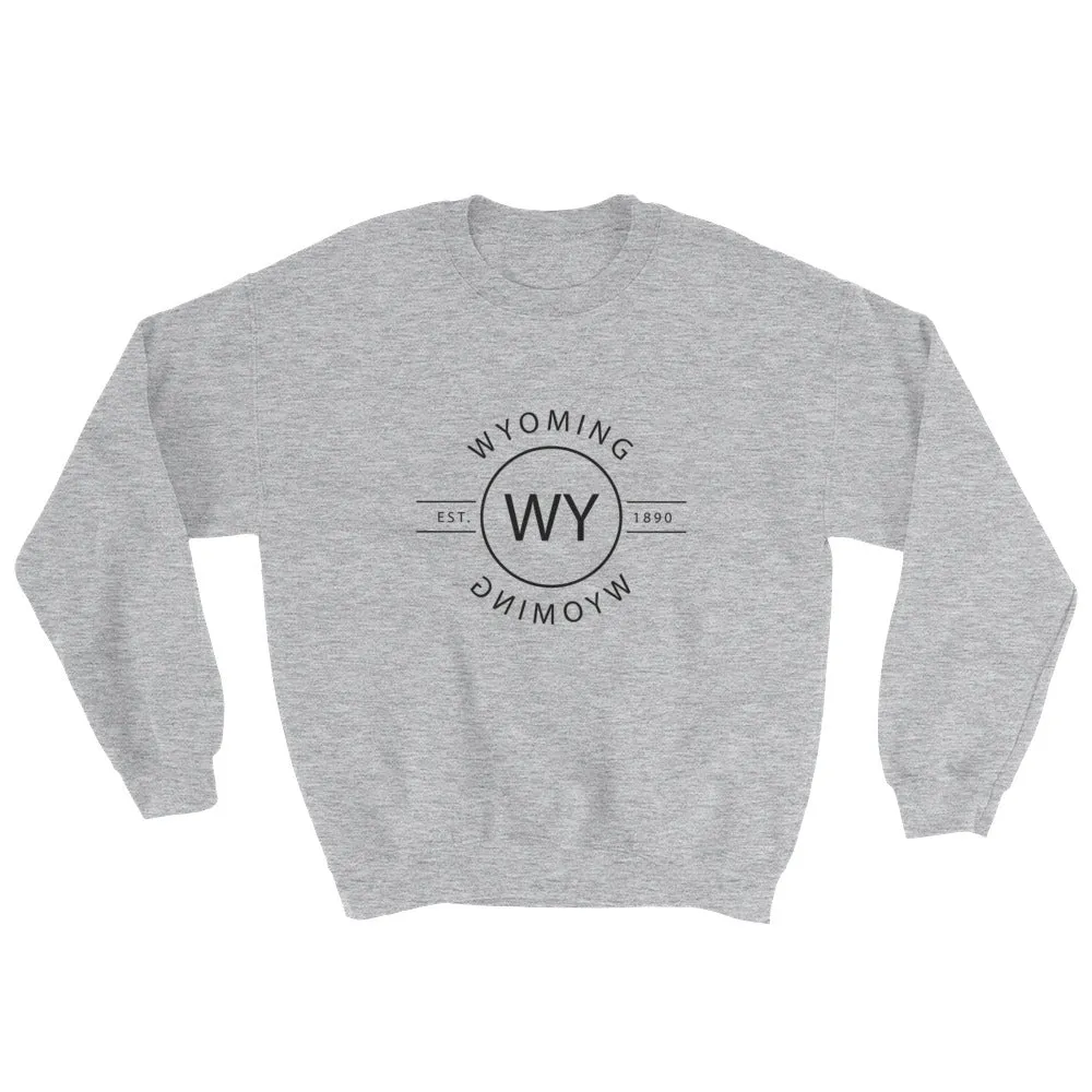 Wyoming - Crewneck Sweatshirt - Reflections