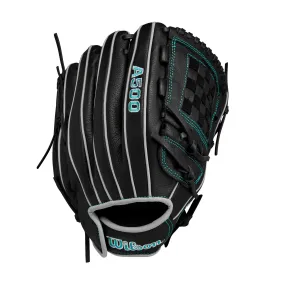 Youth Wilson A500 Siren 12 Infield Fastpitch Softball Glove - Left Handed Throwing