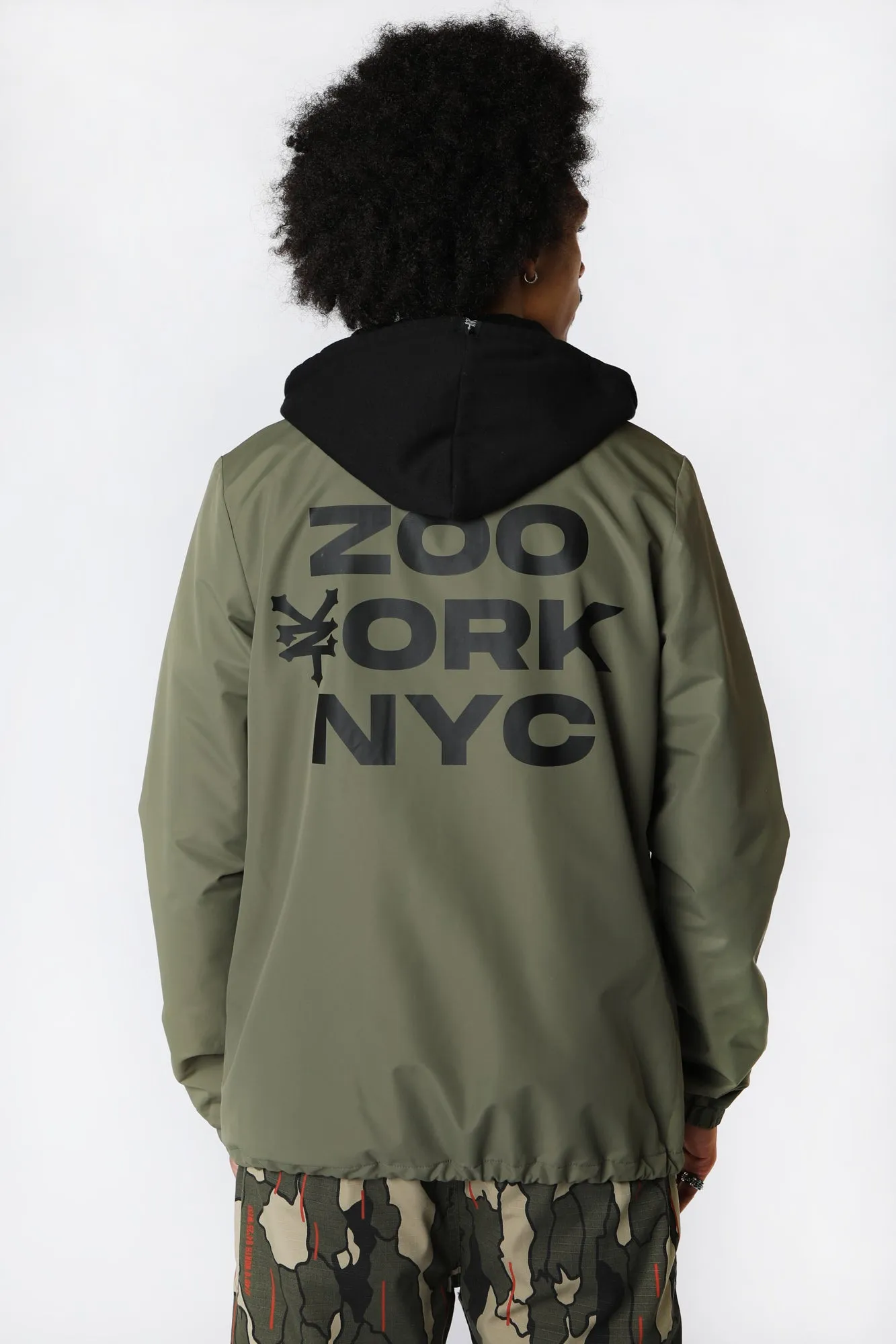 Zoo York Mens NYC Coach Jacket